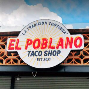 El Poblano Taco Shop